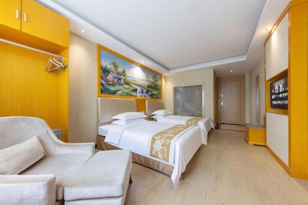 Greentree Inn Guangzhou Panyu Chimelong Happy World Business Hotel Kültér fotó