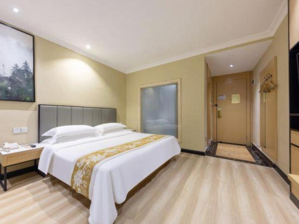 Greentree Inn Guangzhou Panyu Chimelong Happy World Business Hotel Kültér fotó